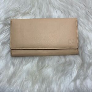 Dudu Pale Peach Leather Wallet